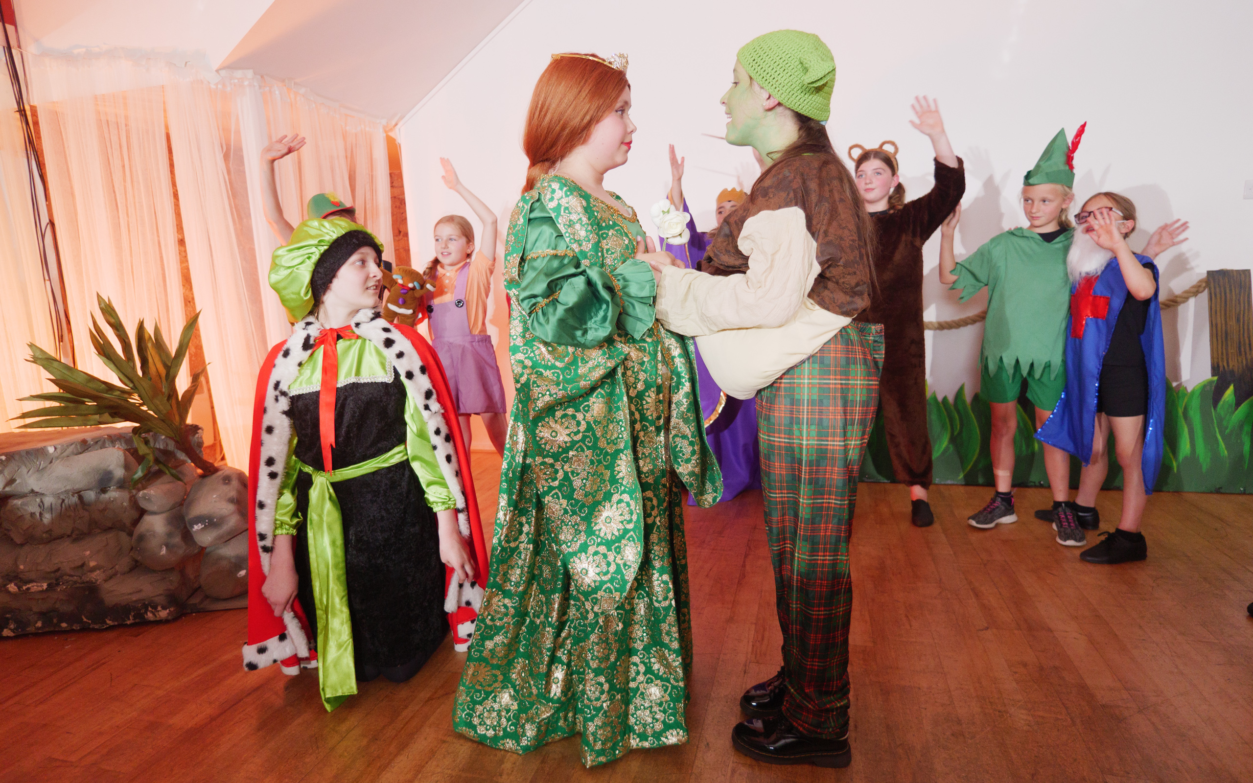 Upstagers Academy showcase performance